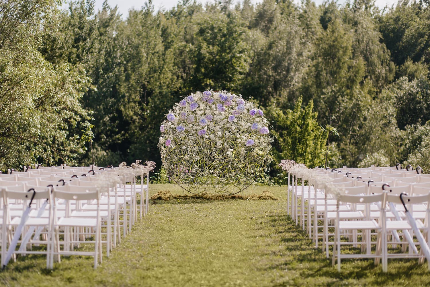 Design and construction of a wedding garden