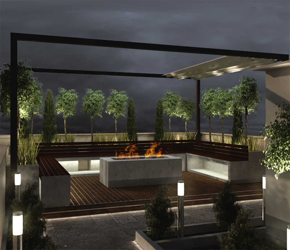 Roof garden